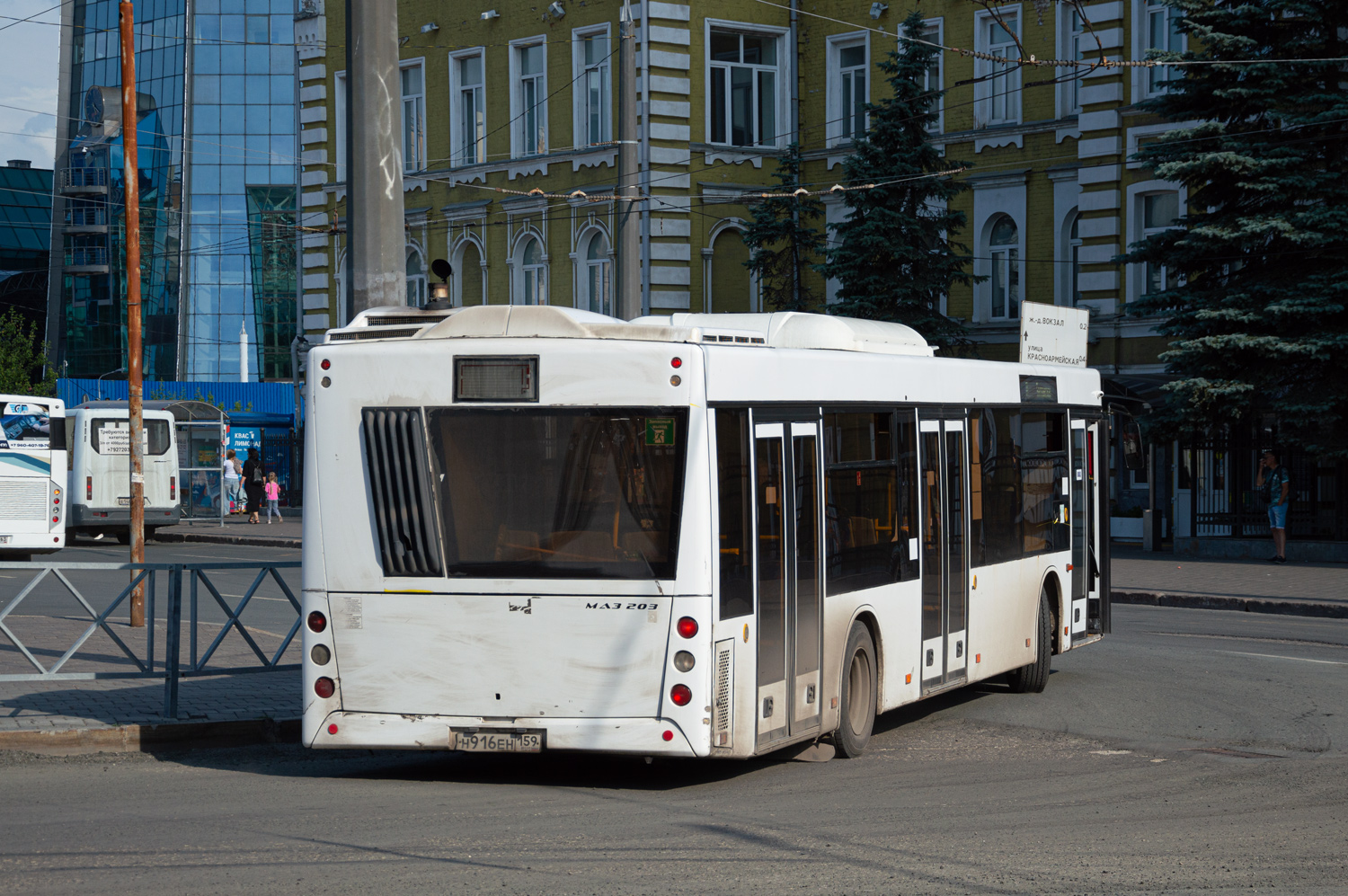 Самарская область, МАЗ-203.016 № 956