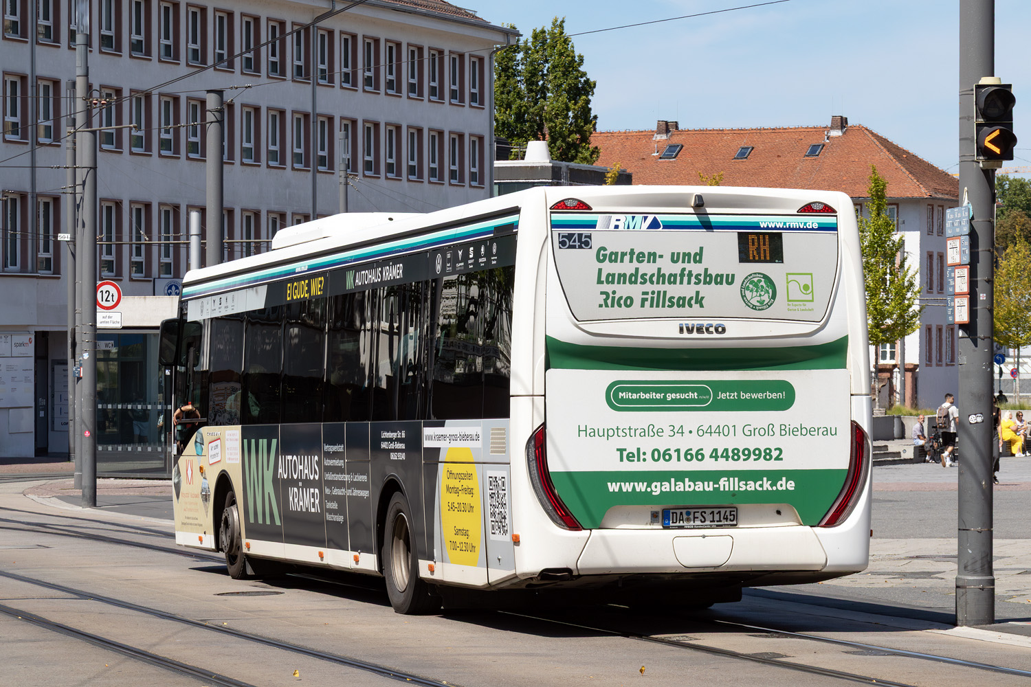 Гессен, IVECO Crossway LE LINE 12M № 545