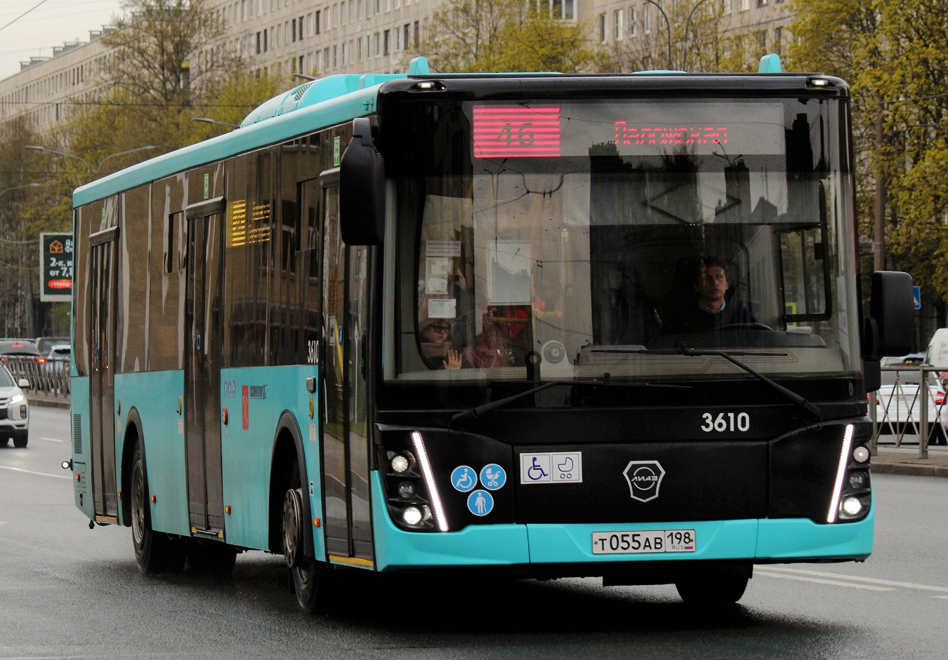 Санкт-Петербург, ЛиАЗ-5292.65 № 3610
