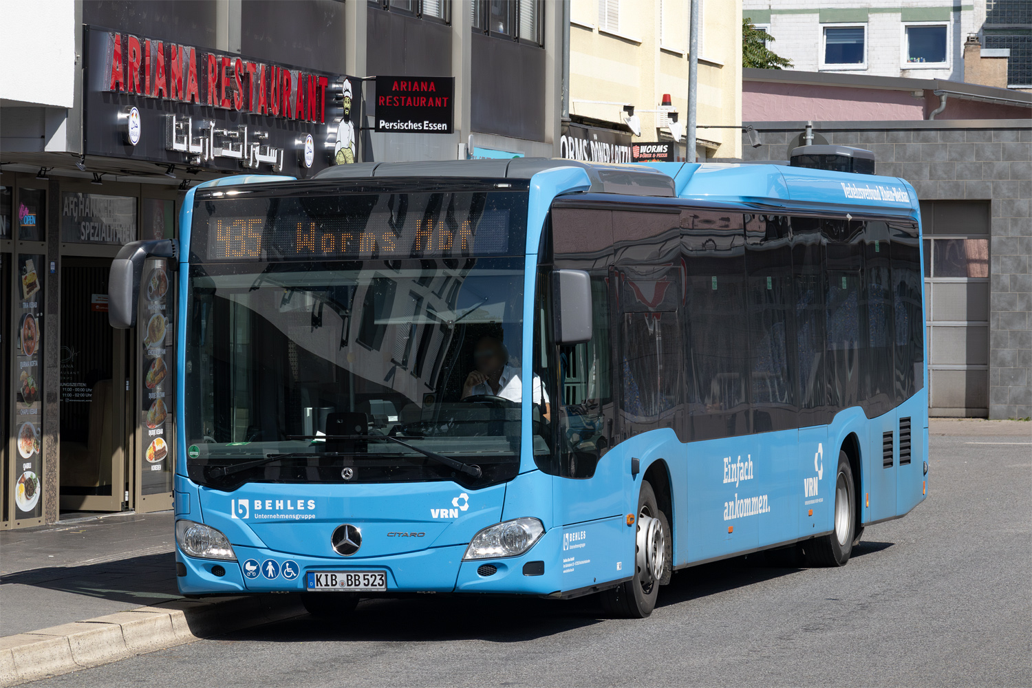 Рейнланд-Пфальц, Mercedes-Benz Citaro C2 LE hybrid № KIB-BB 523