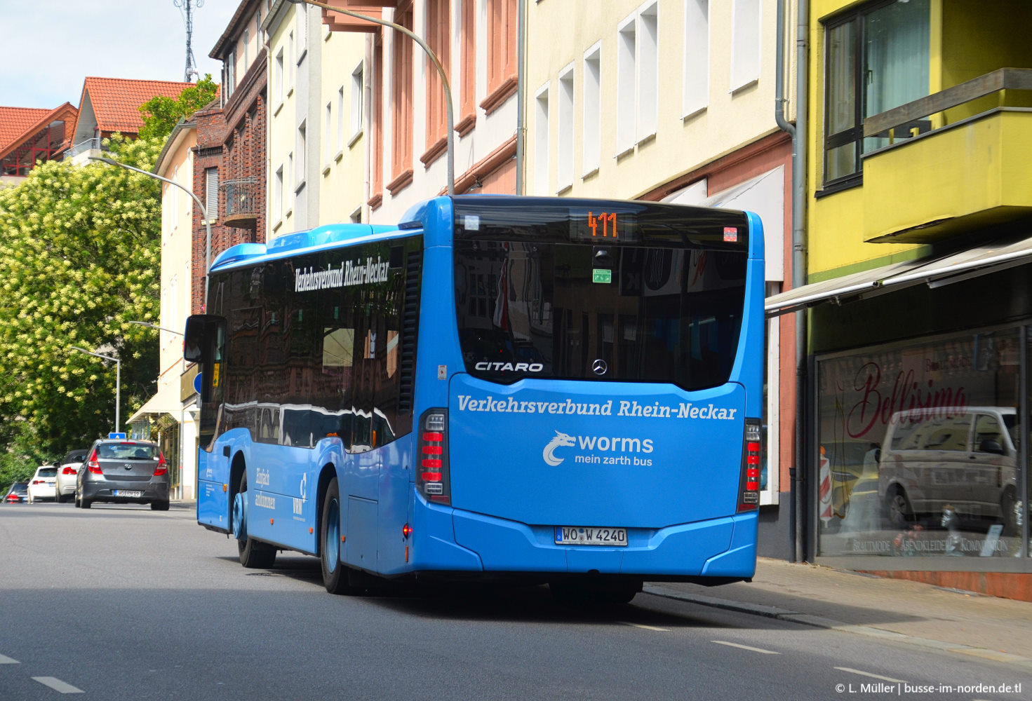 Рейнланд-Пфальц, Mercedes-Benz Citaro C2 K № WO-W 4240