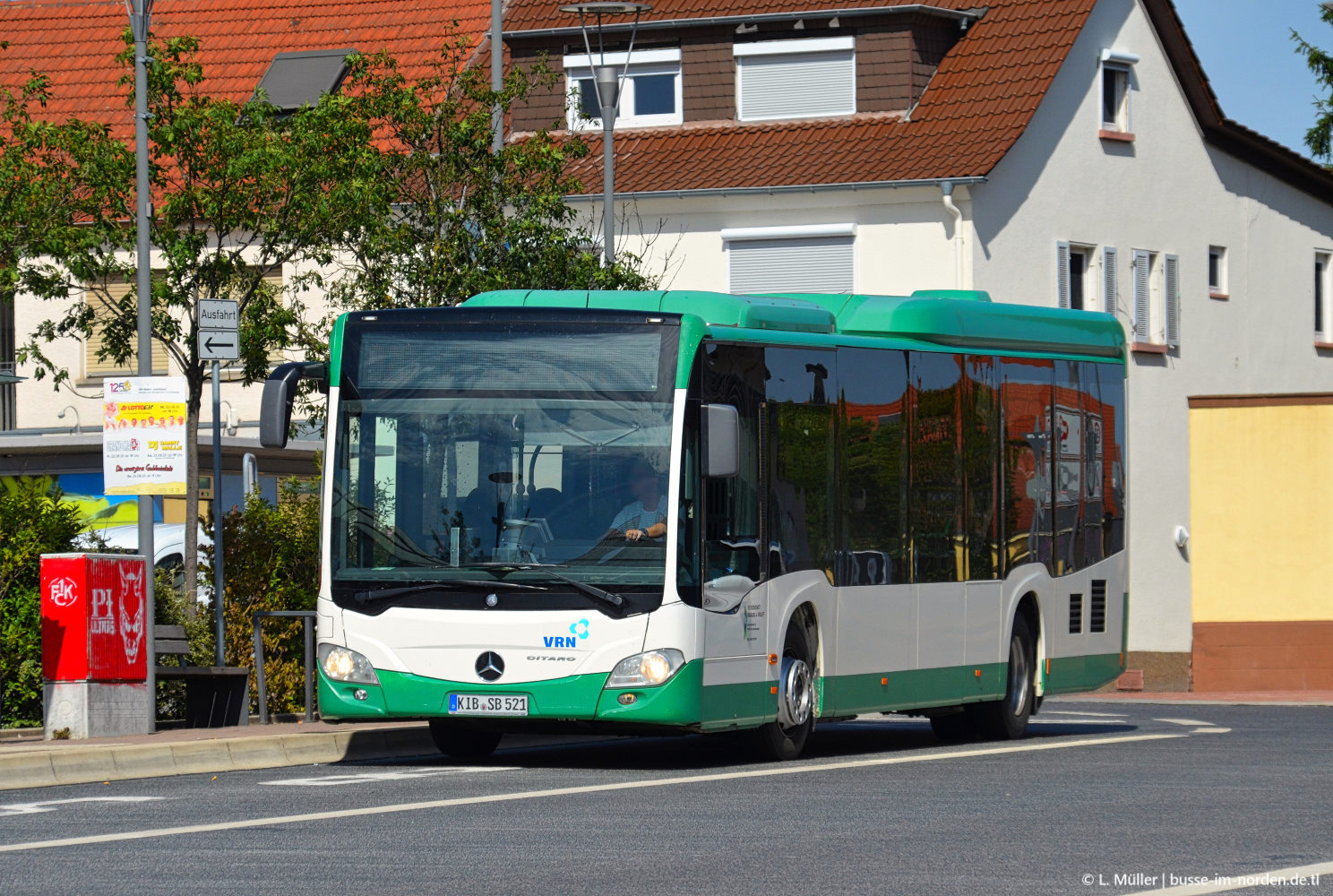 Рейнланд-Пфальц, Mercedes-Benz Citaro C2 LE Ü № KIB-SB 521
