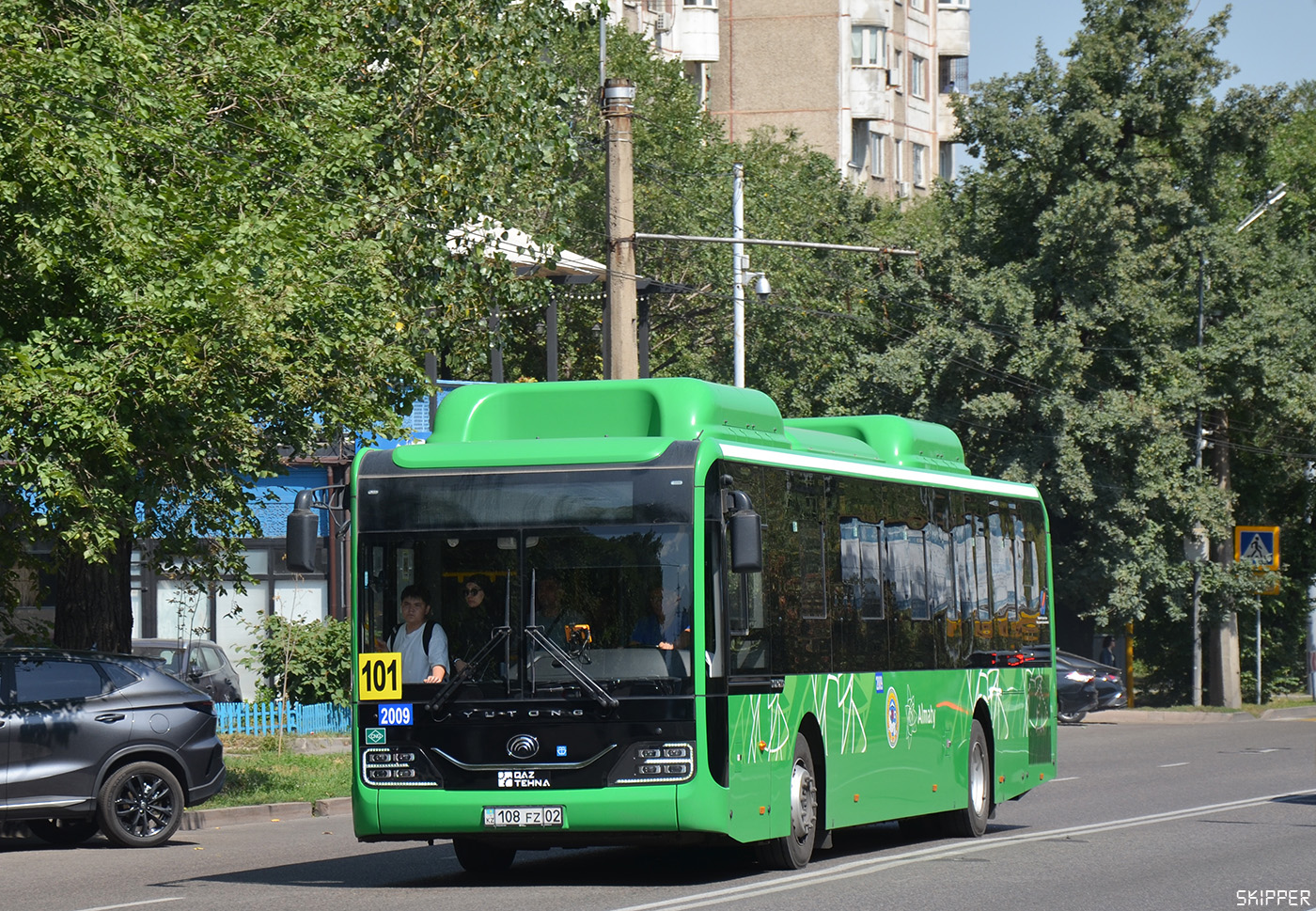 Алматы, Yutong ZK6126HG (QazTehna) № 2009