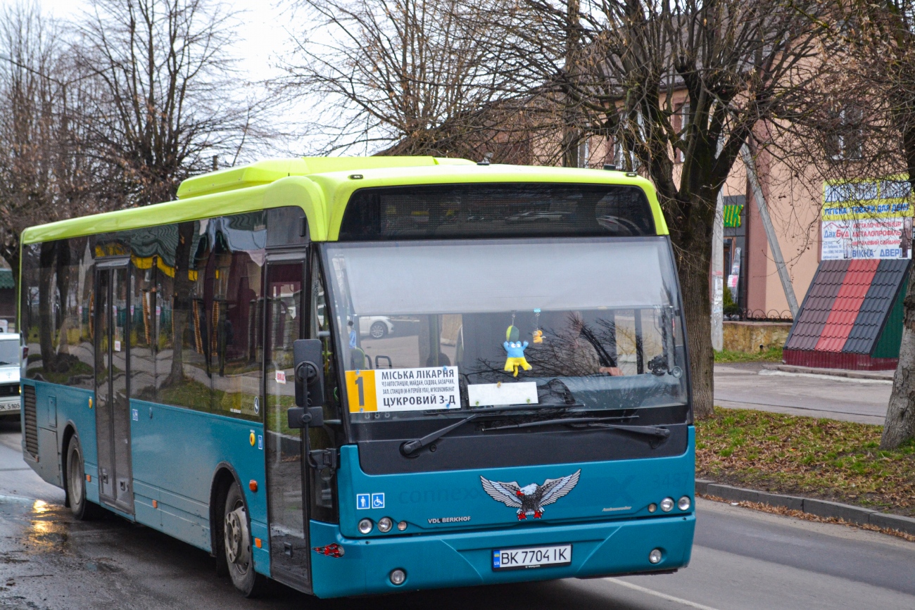 Ровненская область, VDL Berkhof Ambassador 180 № BK 7704 IK