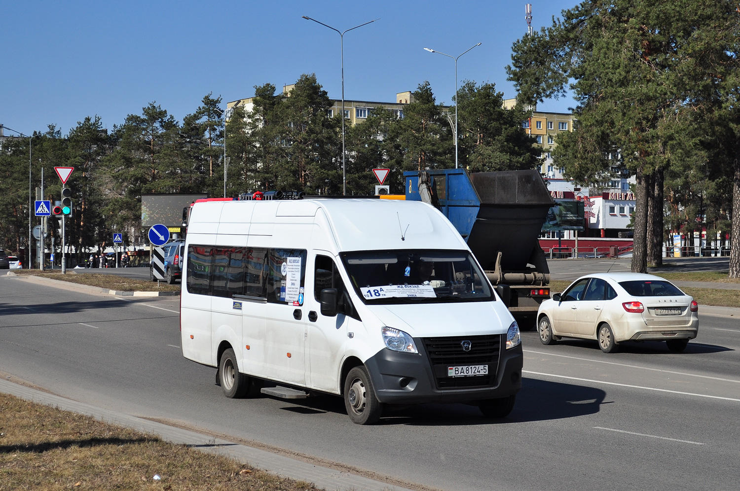 Minská oblast, GAZ-A65R52 Next č. ВА 8124-5 Minská oblast, GAZ-A65R52 Next č. ВА 8124-5