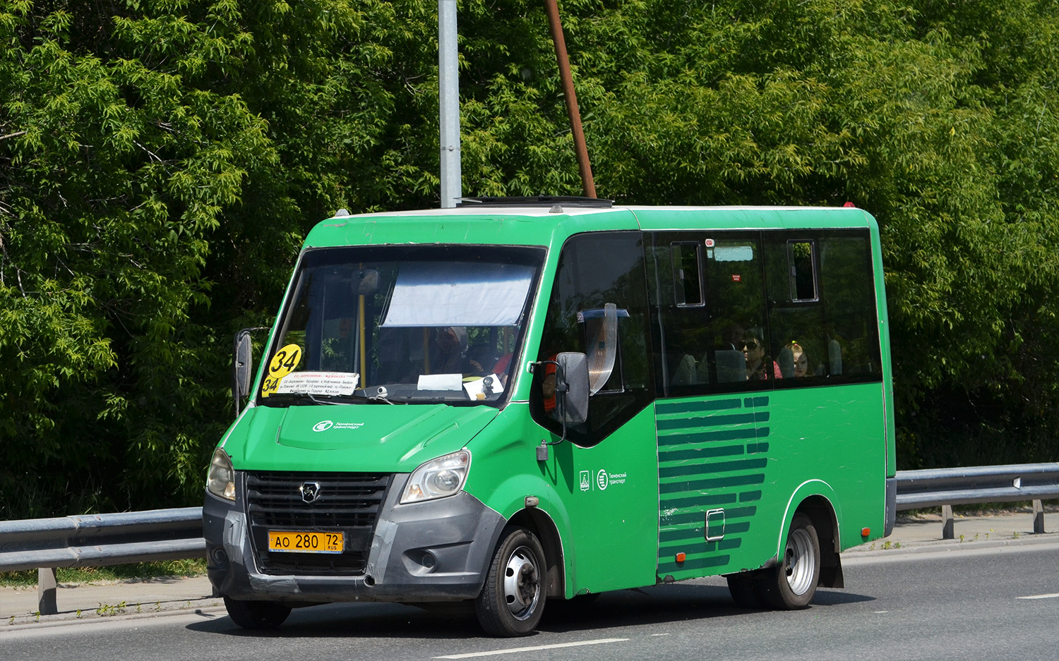 Тюменская область, ГАЗ-A63R42 Next № АО 280 72