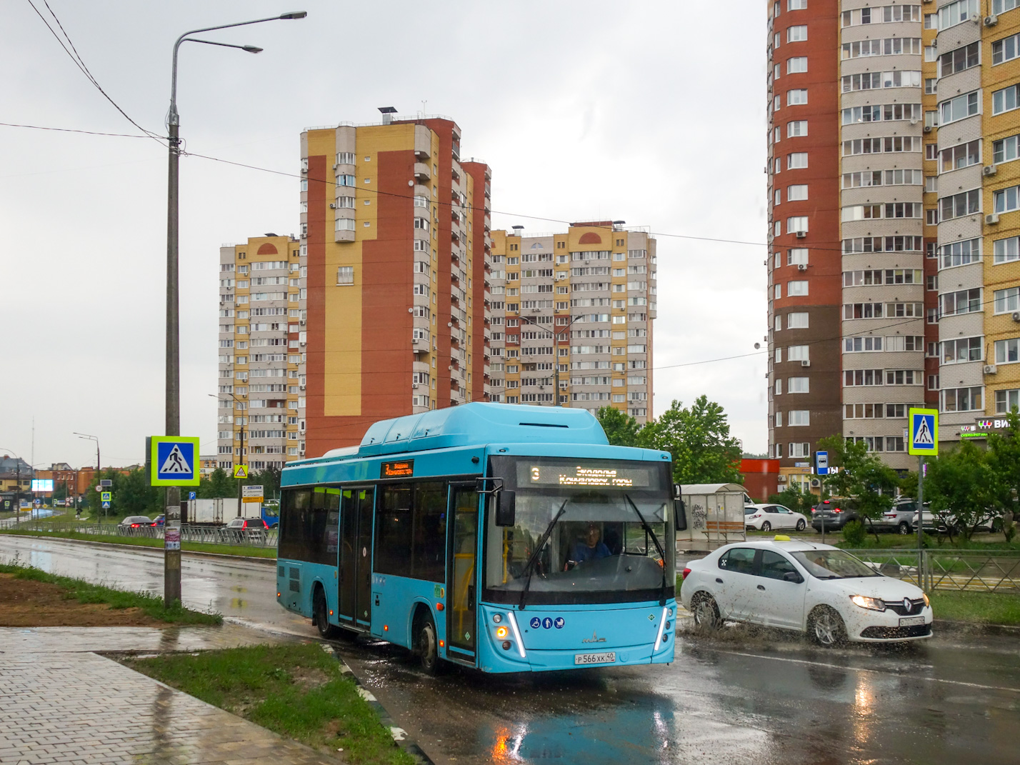 Калужская область, МАЗ-206.948 № Р 566 ХК 40