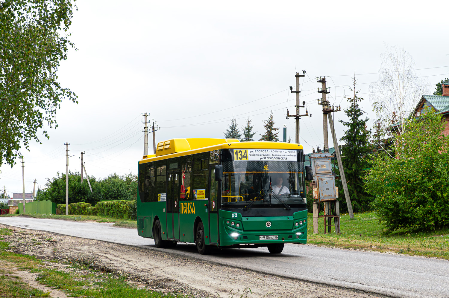 Пензенская область, КАвЗ-4270-70 № Р 910 НК 58 Пензенская область, КАвЗ-4270-70 № Р 910 НК 58