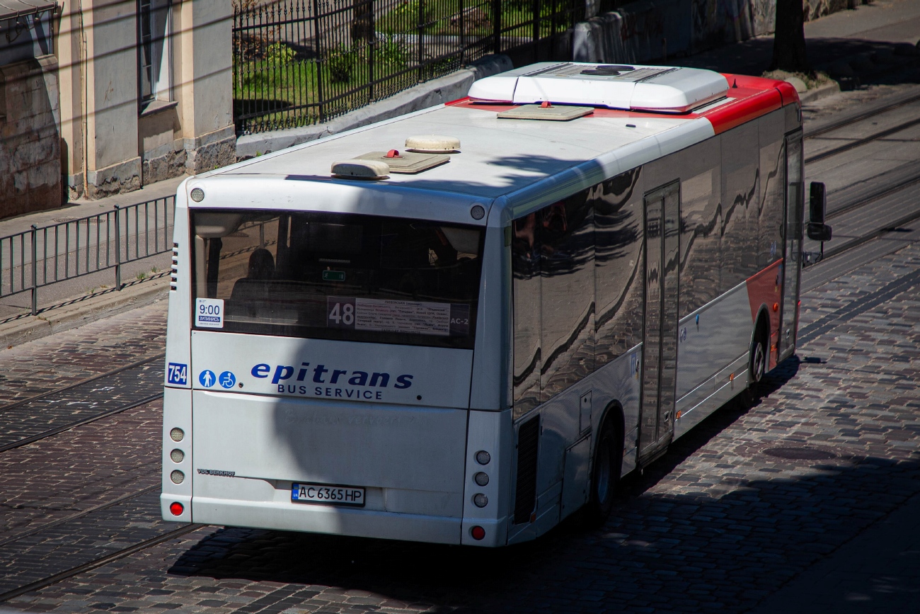 Львовская область, VDL Berkhof Ambassador 200 № 754