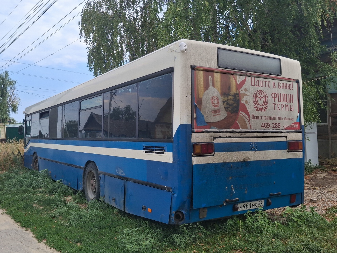Саратовская область, Mercedes-Benz O405N № Р 981 МК 64