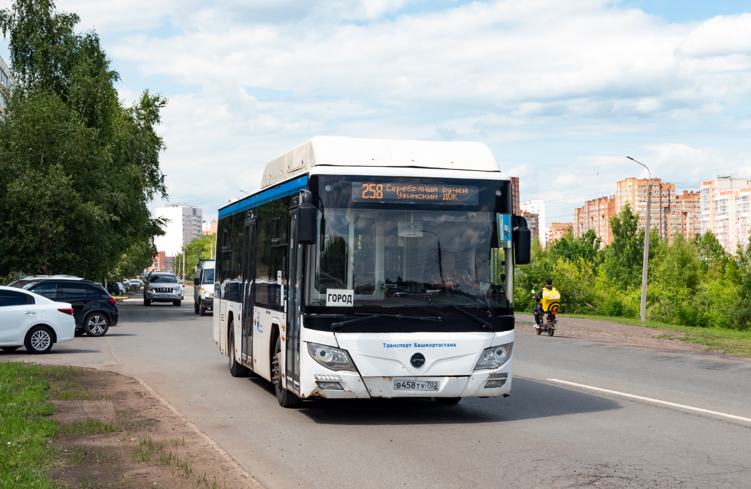 Башкортостан, Lotos-105C02 № В 458 ТУ 702