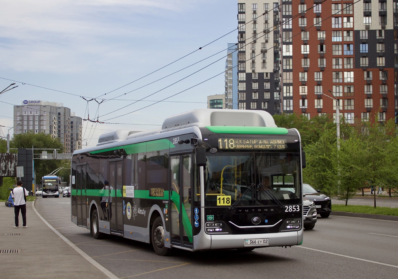 Алматы, Yutong ZK6126HG (QazTehna) № 2853