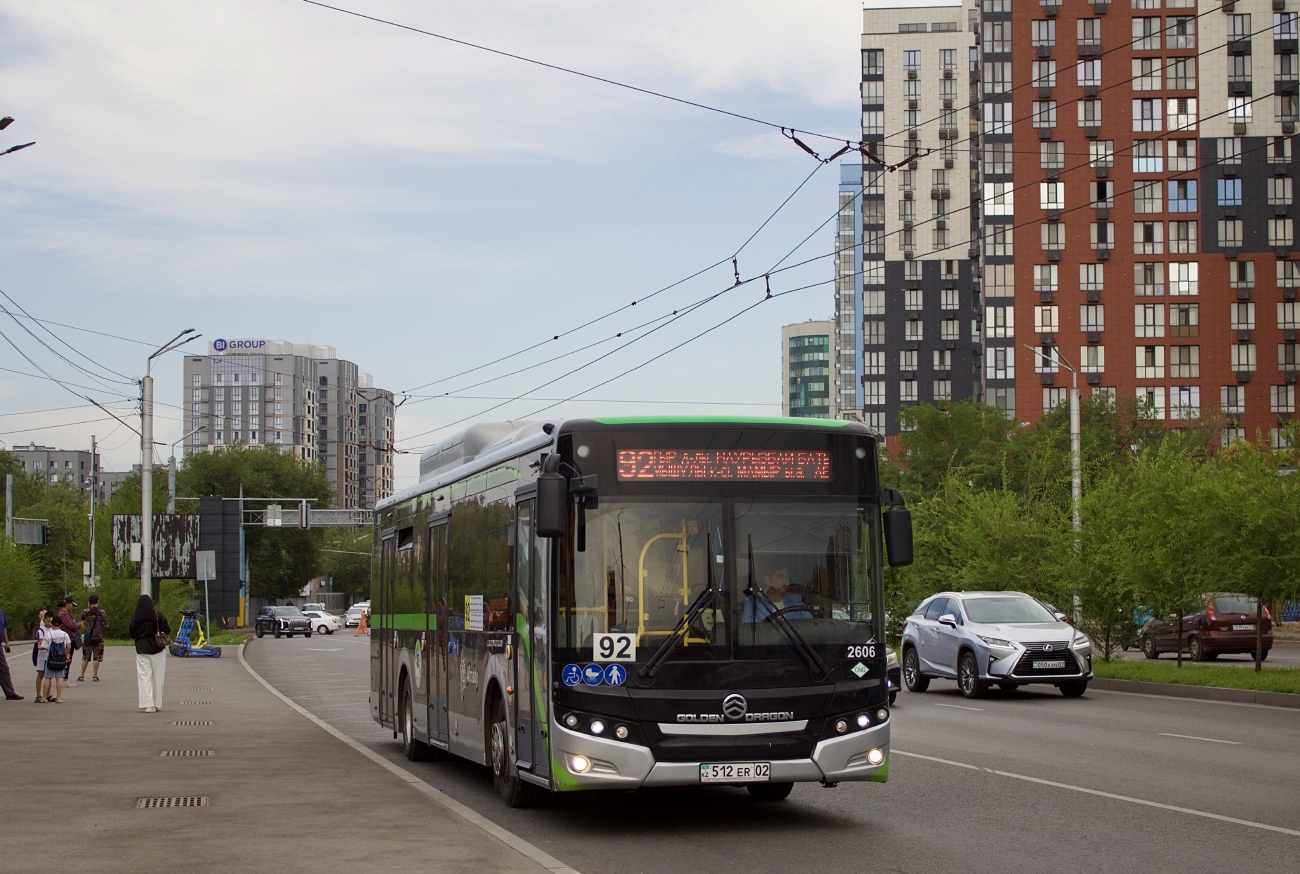 Алматы, Golden Dragon XML6125CN (Hyundai Trans Auto) № 2606