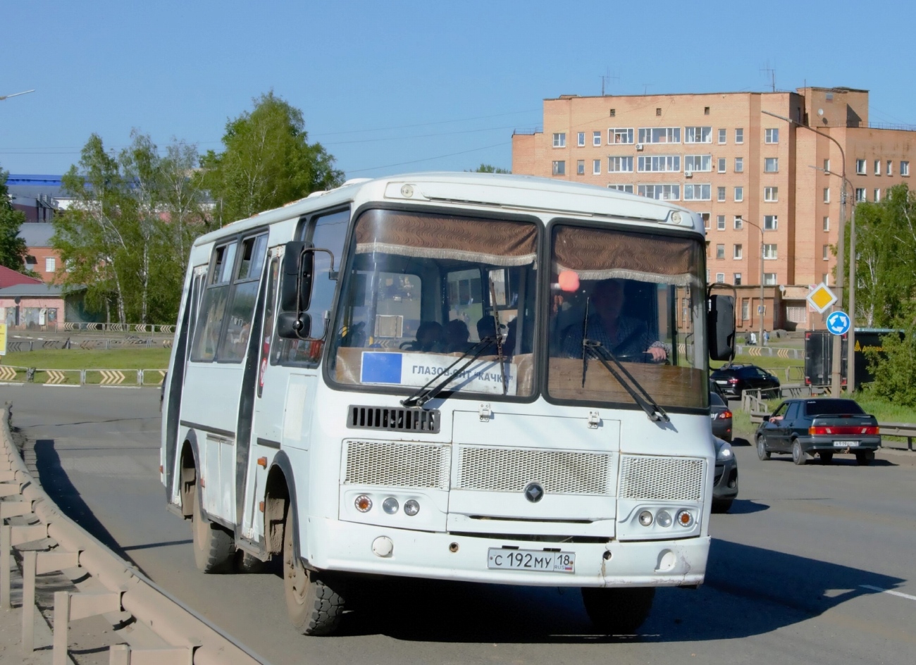 Удмуртия, ПАЗ-32054 № С 192 МУ 18