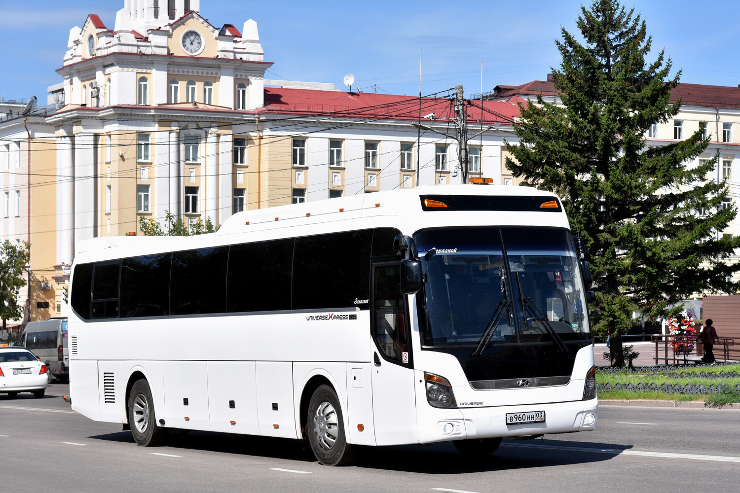 Бурятия, Hyundai Universe Space Luxury № В 960 НН 03 Бурятия, Hyundai Universe Space Luxury № В 960 НН 03