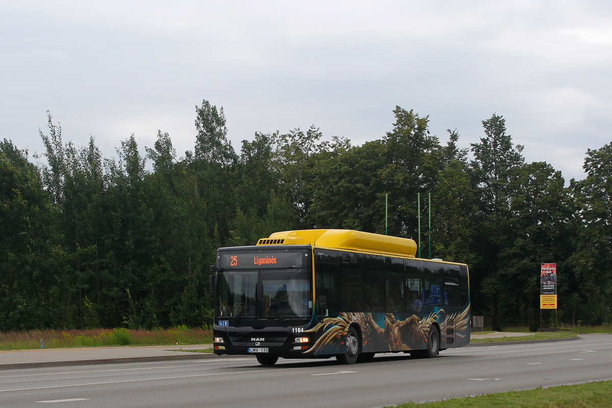 Литва, MAN A21 Lion's City NL243 CNG № 1164