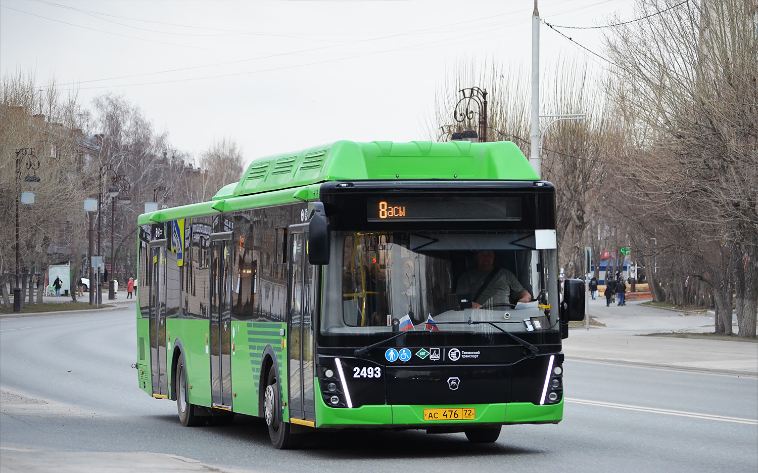 Тюменская область, ЛиАЗ-5292.67 (CNG) № 2493