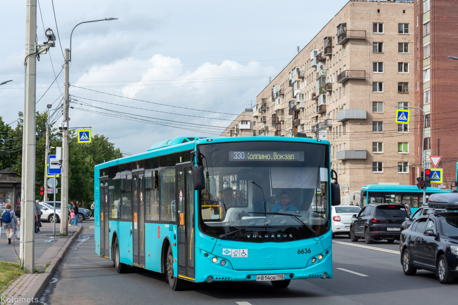 Санкт-Петербург, Volgabus-5270.G4 (LNG) № 6636