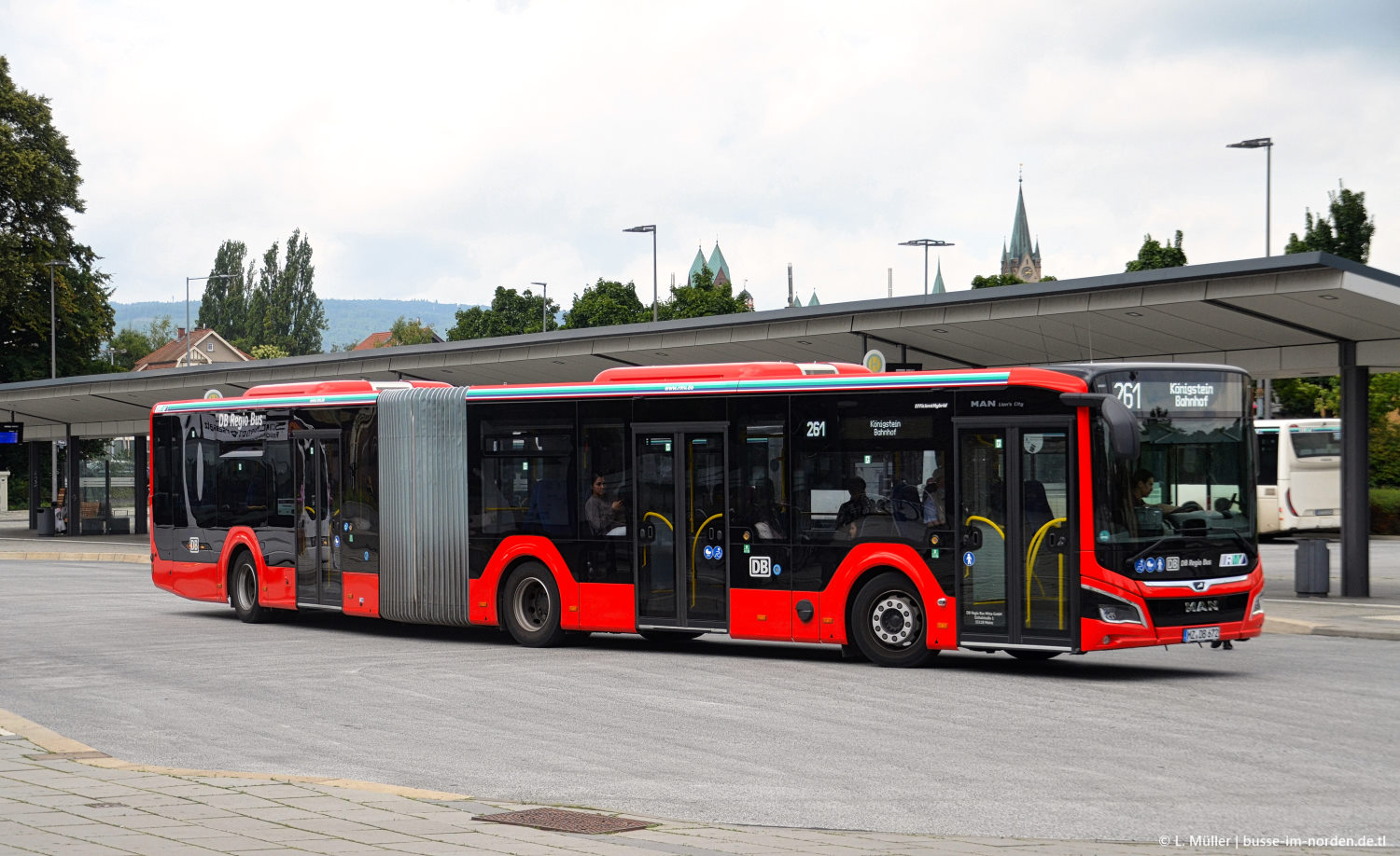 Рейнланд-Пфальц, MAN 18C Lion's City 18 NG360 EfficientHybrid № MZ-DB 672