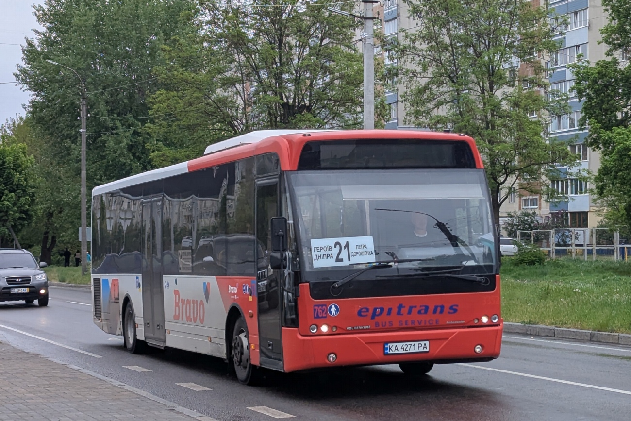 Черкасская область, VDL Berkhof Ambassador 200 № 762