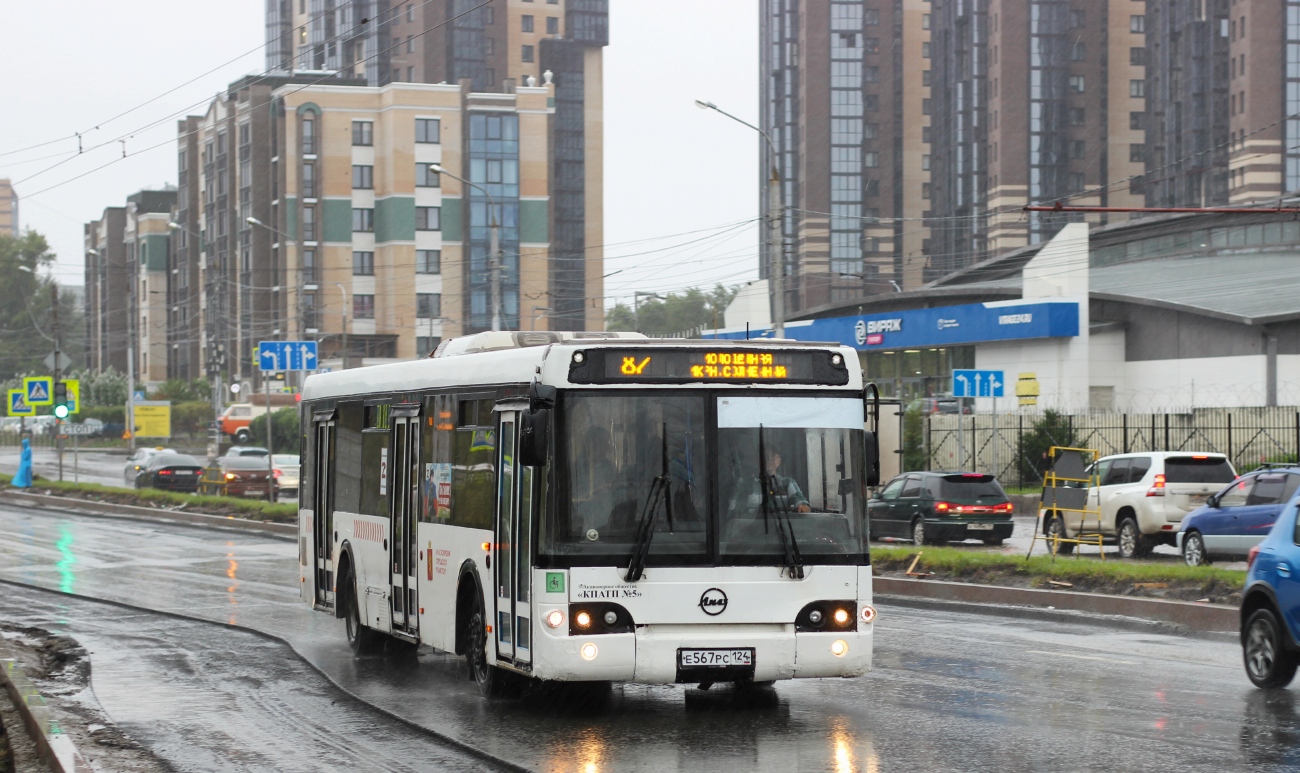 Красноярский край, ЛиАЗ-5292.22 (2-2-2) № Е 567 РС 124