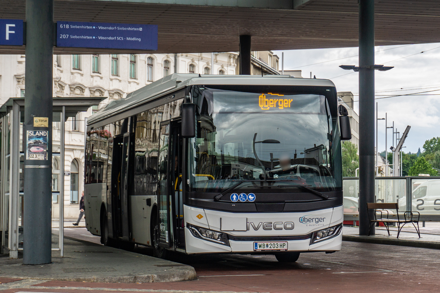 Австрия, IVECO Crossway LE LINE 12M ELEC № WB 203 HP