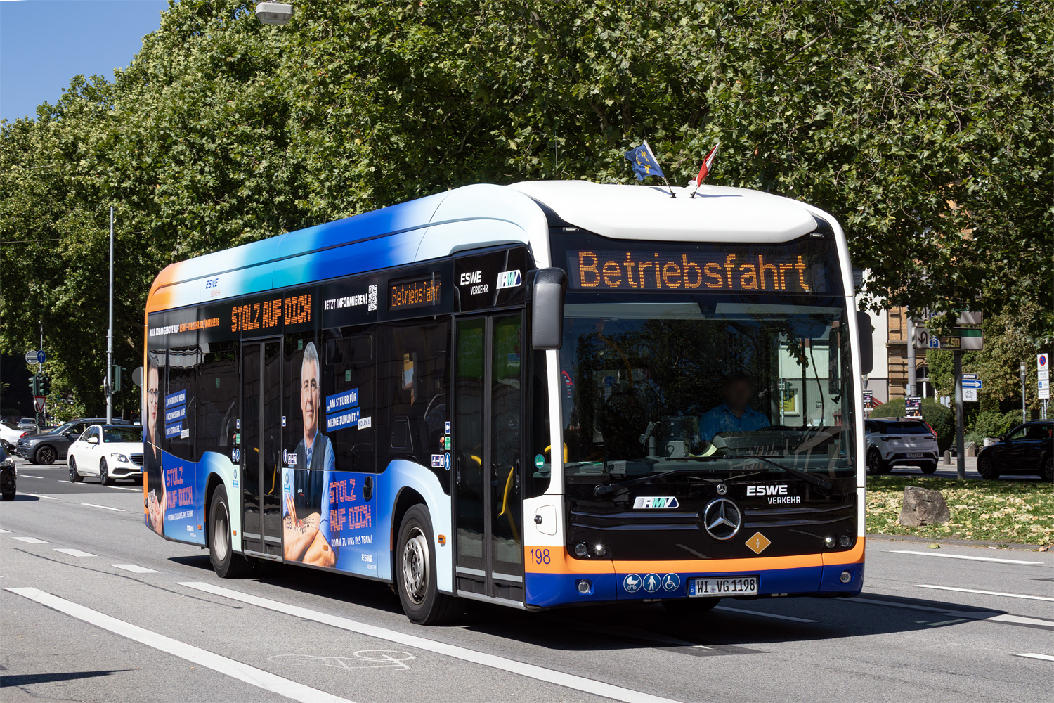 Hesenko, Mercedes-Benz eCitaro č. 198
