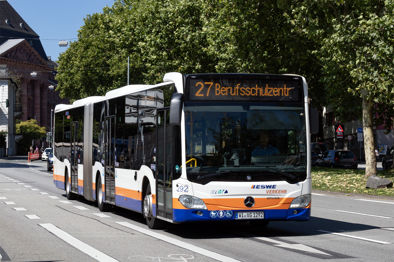 Гессен, Mercedes-Benz Citaro C2 G № 292