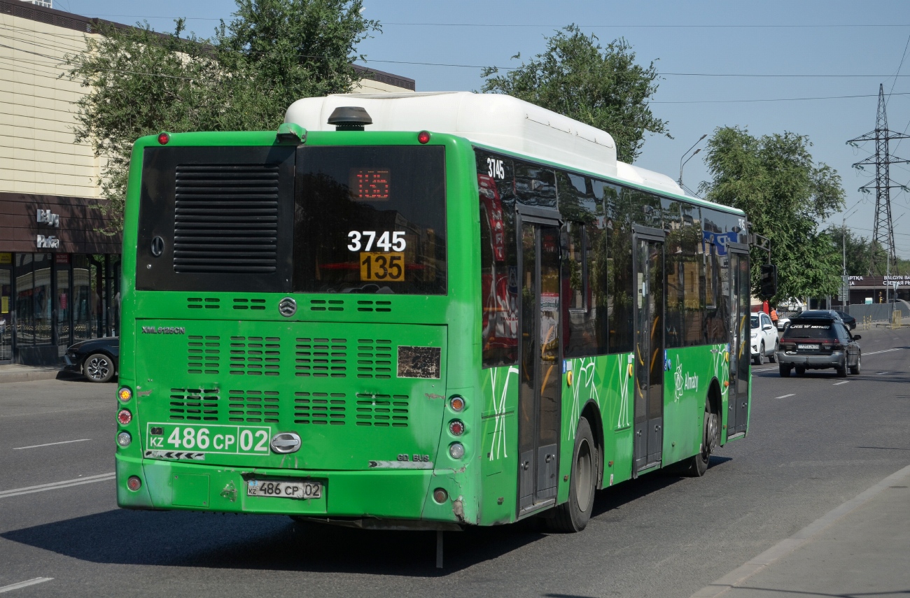 Алматы, Golden Dragon XML6125CN (Hyundai Trans Auto) № 3745