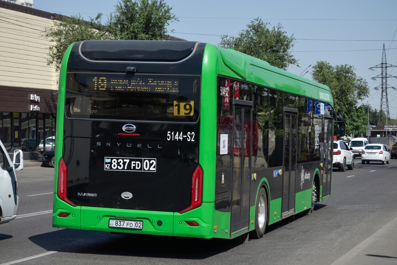 Алматы, Skywell NJL6128BEV (СемАЗ) № 5144-S2