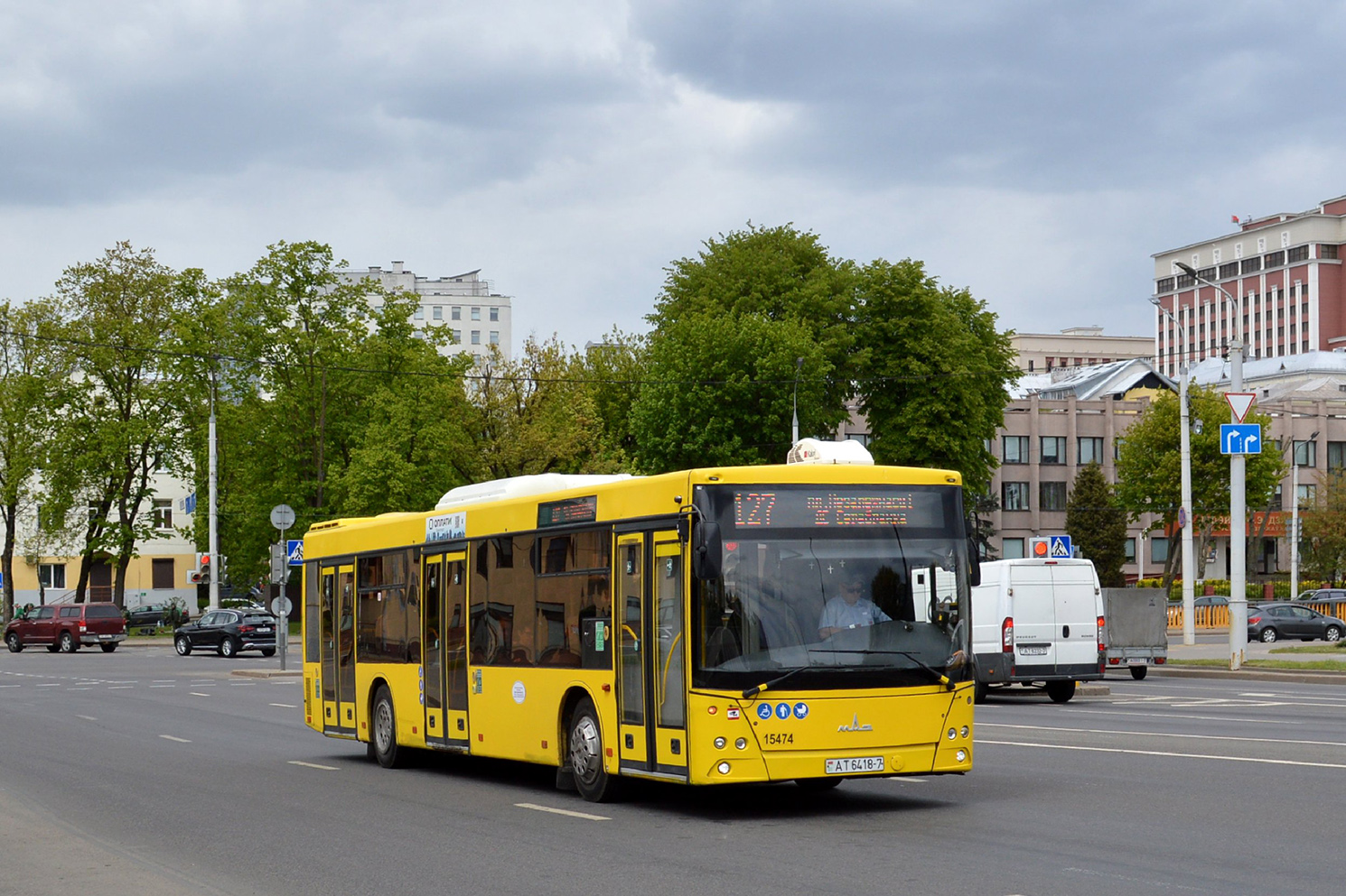 Минск, МАЗ-203.015 № 015474 Минск, МАЗ-203.015 № 015474