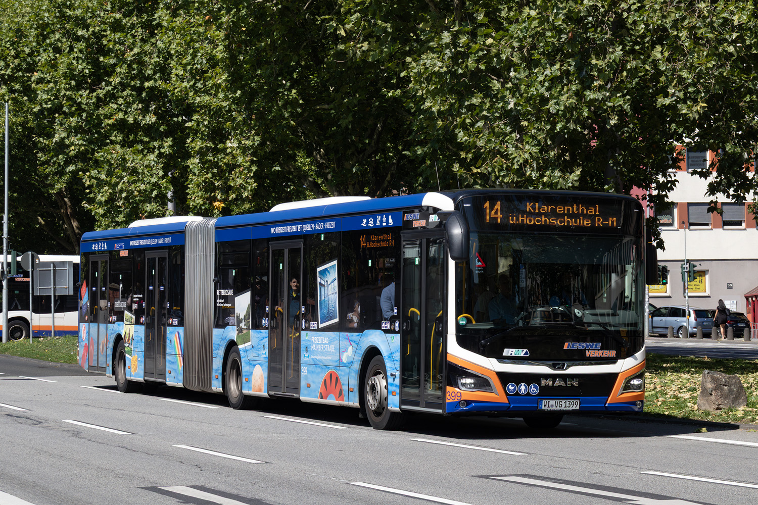Гессен, MAN 19C Lion's City 19 NG360 № 399