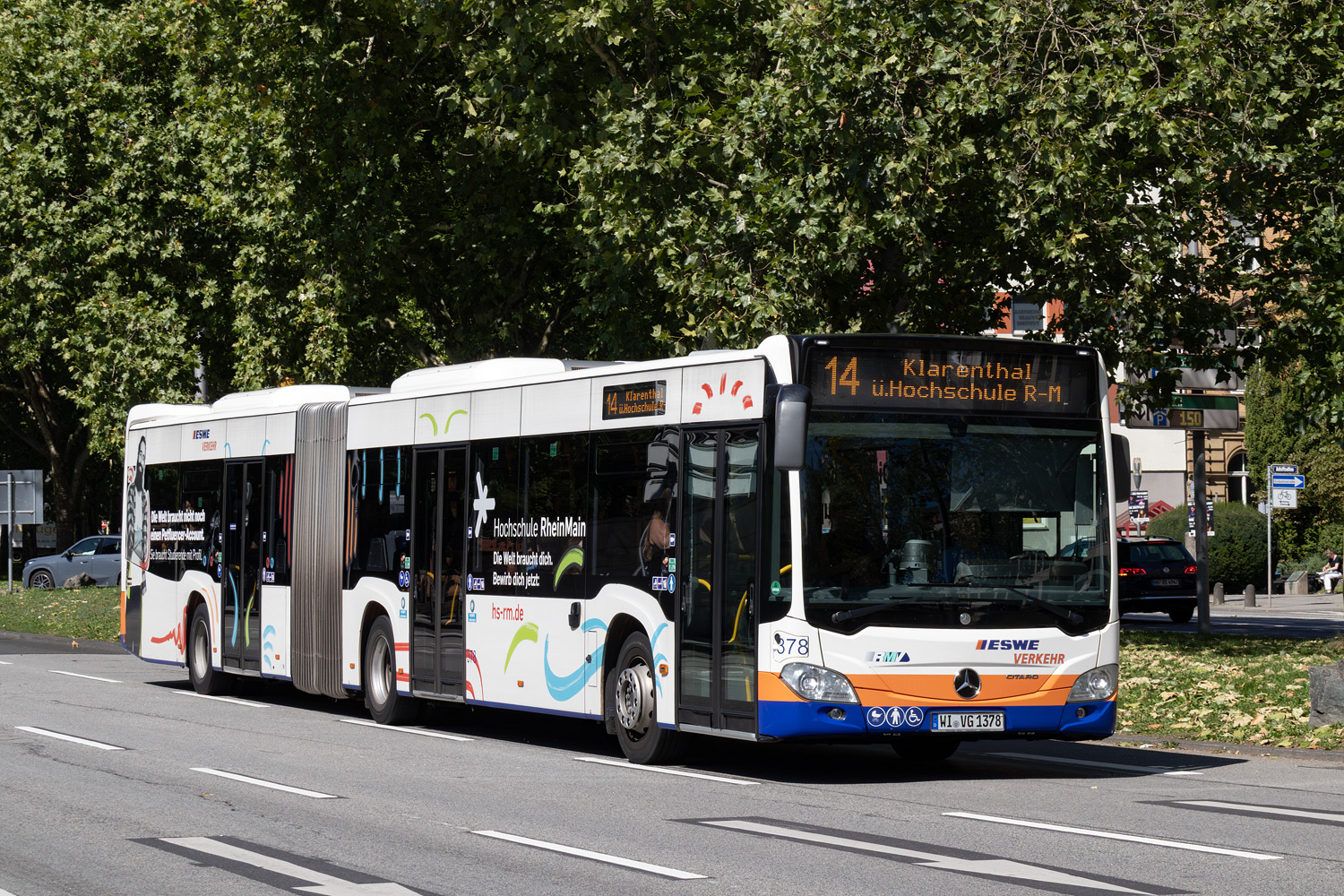 Гессен, Mercedes-Benz Citaro C2 G № 378