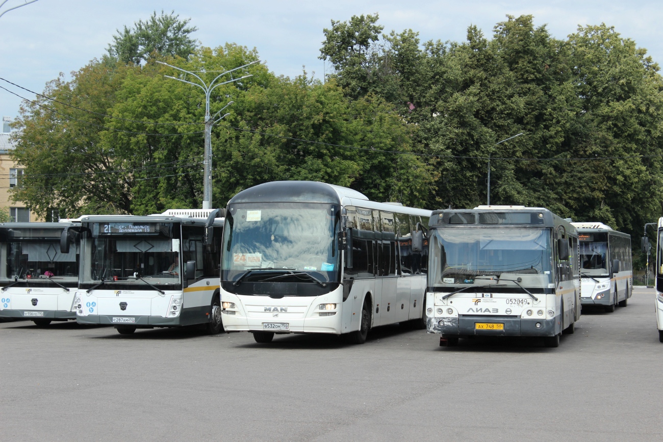 Московская область, MAN R14 Lion's Regio C ÜL314 C № В 532 ОН 750