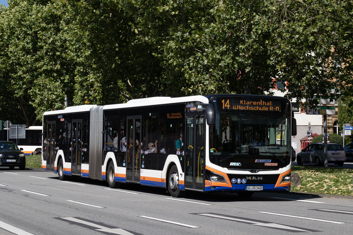 Гессен, MAN 19C Lion's City 19 NG360 № 400