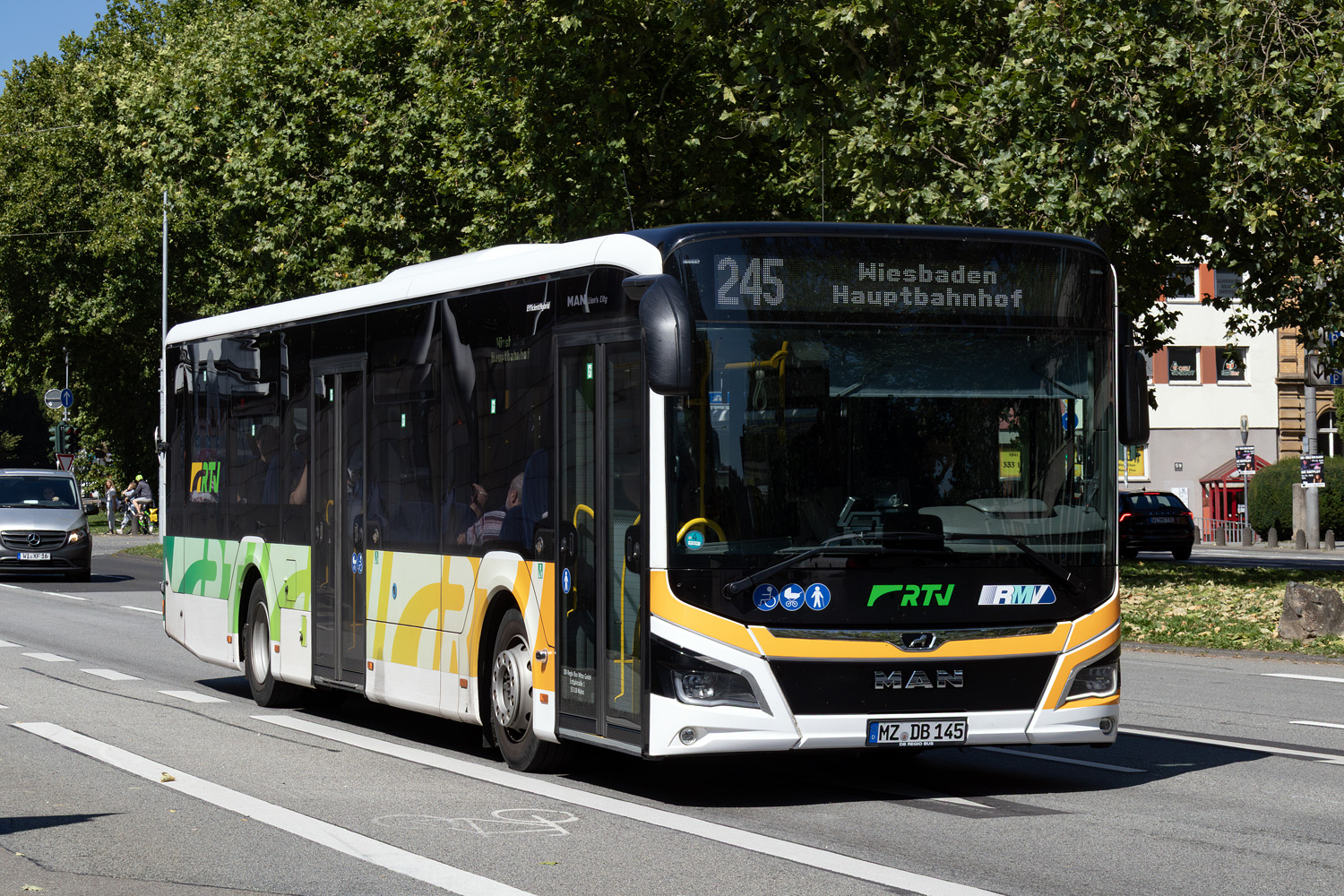 Рейнланд-Пфальц, MAN 12C Lion's City 12 NL330 EfficientHybrid № MZ-DB 145