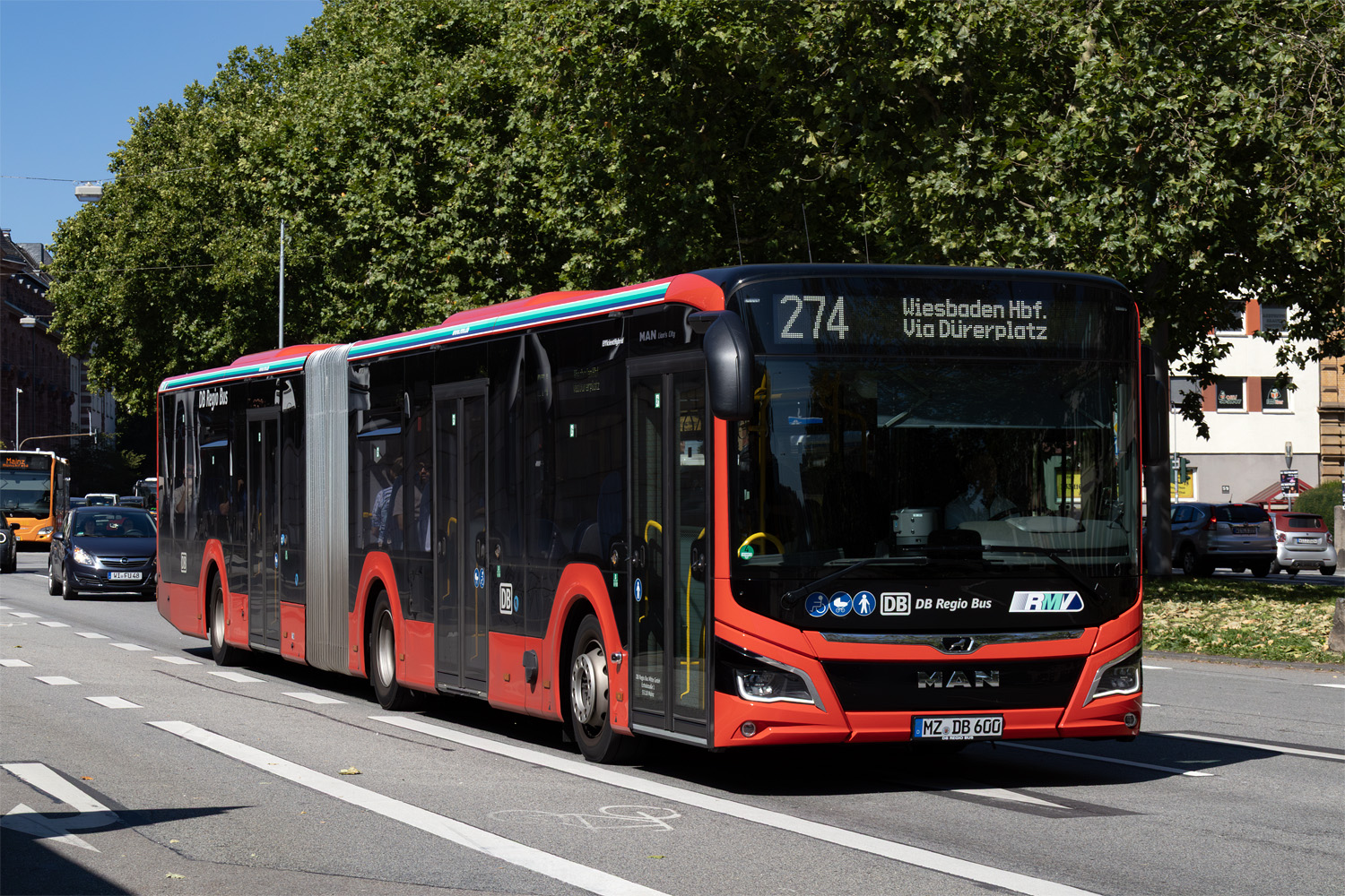 Рейнланд-Пфальц, MAN 18C Lion's City 18 NG360 EfficientHybrid № MZ-DB 600
