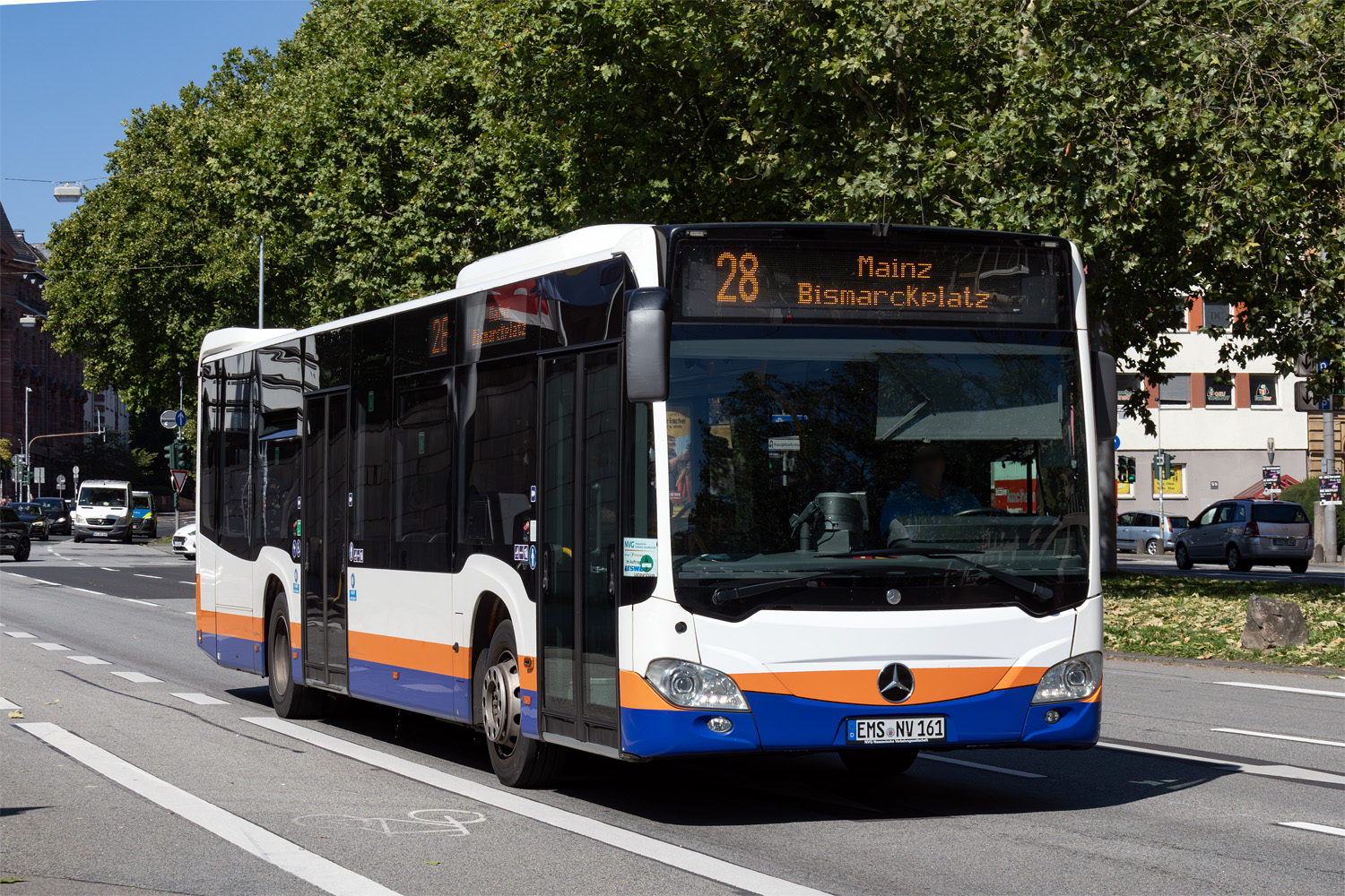 Рейнланд-Пфальц, Mercedes-Benz Citaro C2 № EMS-NV 161