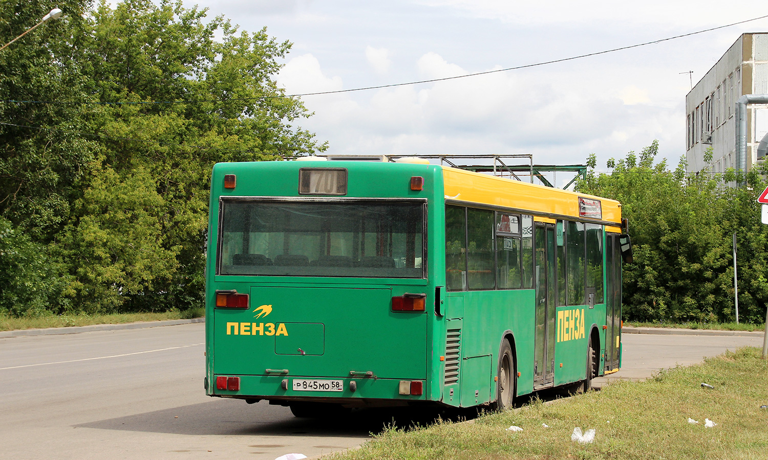 Пензенская область, Mercedes-Benz O405N2 № Р 845 МО 58