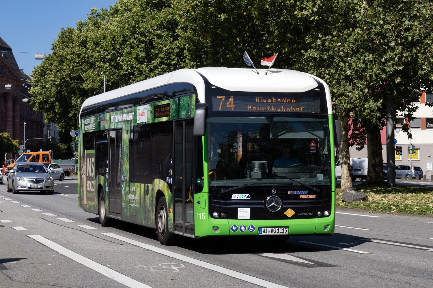 Гессен, Mercedes-Benz eCitaro № 115