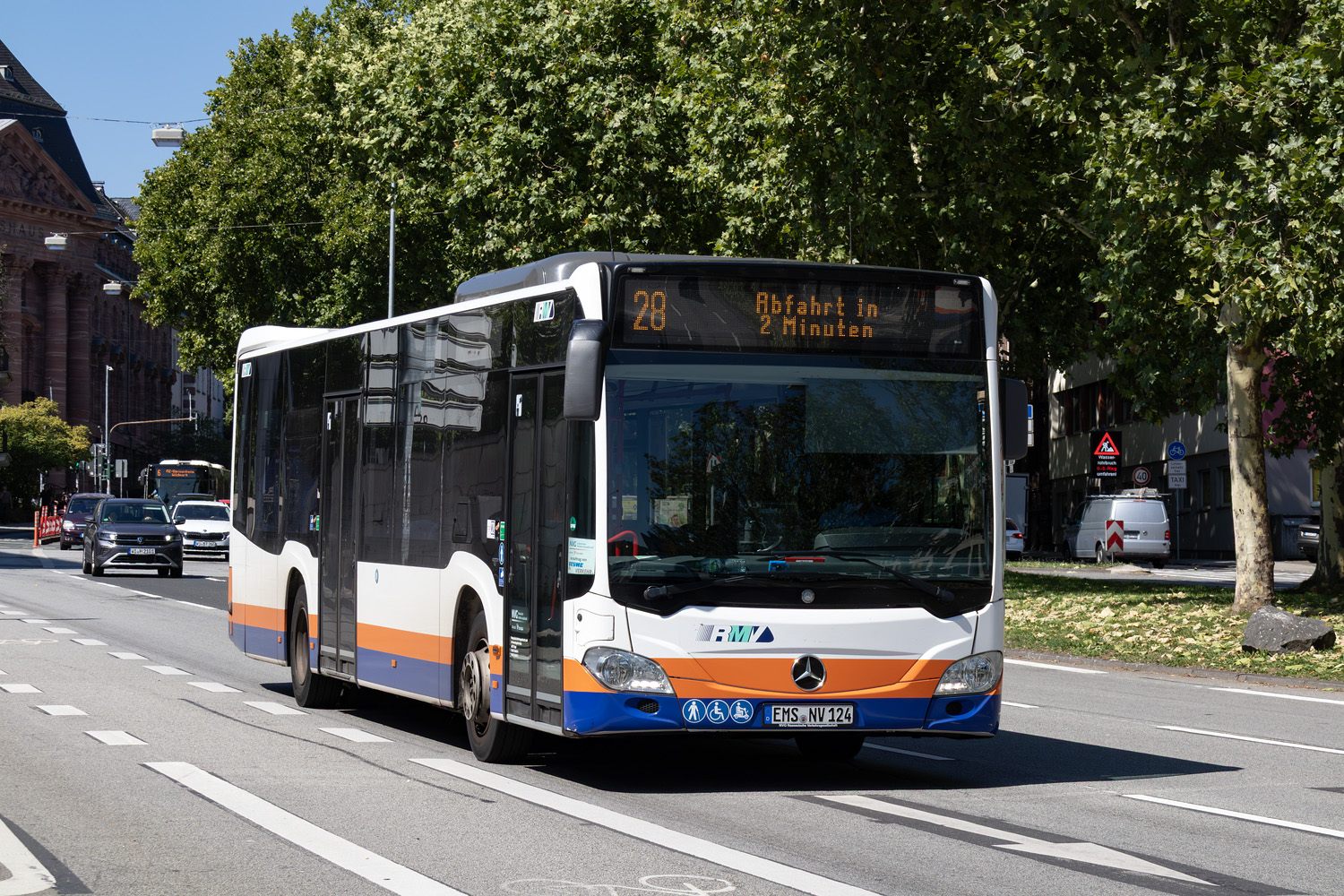 Рейнланд-Пфальц, Mercedes-Benz Citaro C2 № EMS-NV 124
