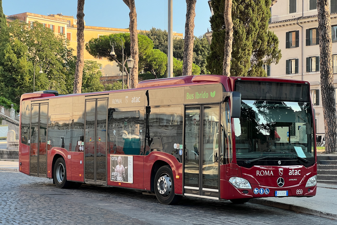 Италия, Mercedes-Benz Citaro C2 hybrid № 859
