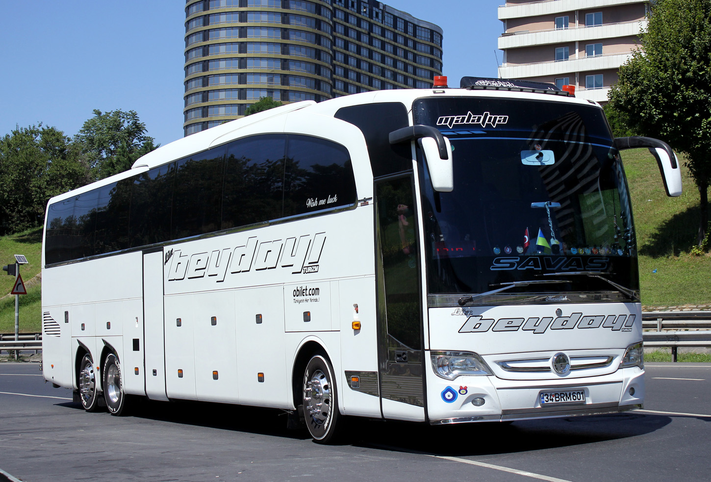 Турция, Mercedes-Benz Travego II L 17SHD № 34 BRM 601