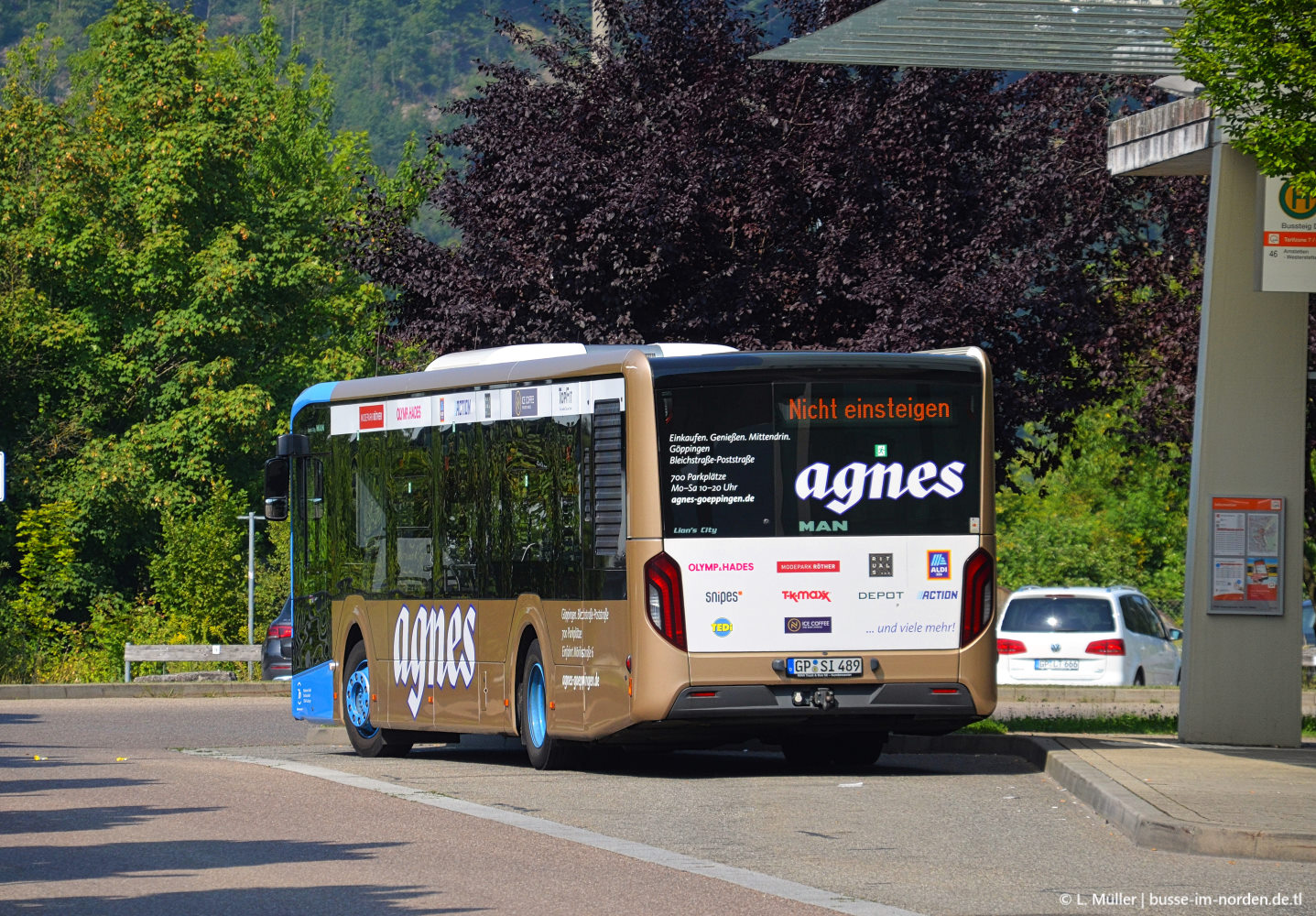 Баден-Вюртемберг, MAN 12C Lion's City 12 NL330 № GP-SI 489