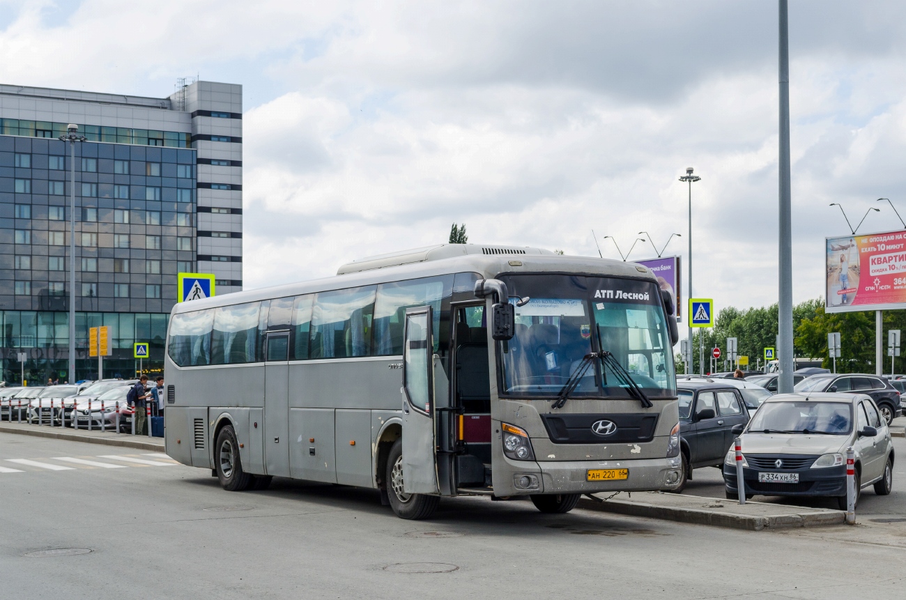 Свердловская область, Hyundai Universe Space Luxury № АН 220 66 Свердловская область, Hyundai Universe Space Luxury № АН 220 66