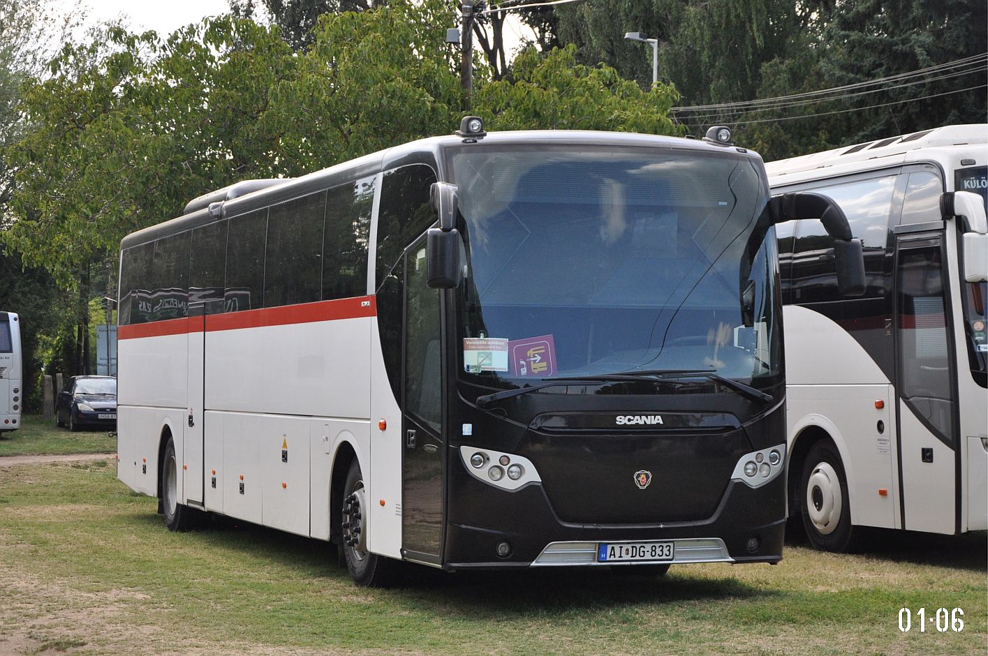 Венгрия, Scania OmniExpress 360 № AI DG-833 Венгрия, Scania OmniExpress 360 № AI DG-833