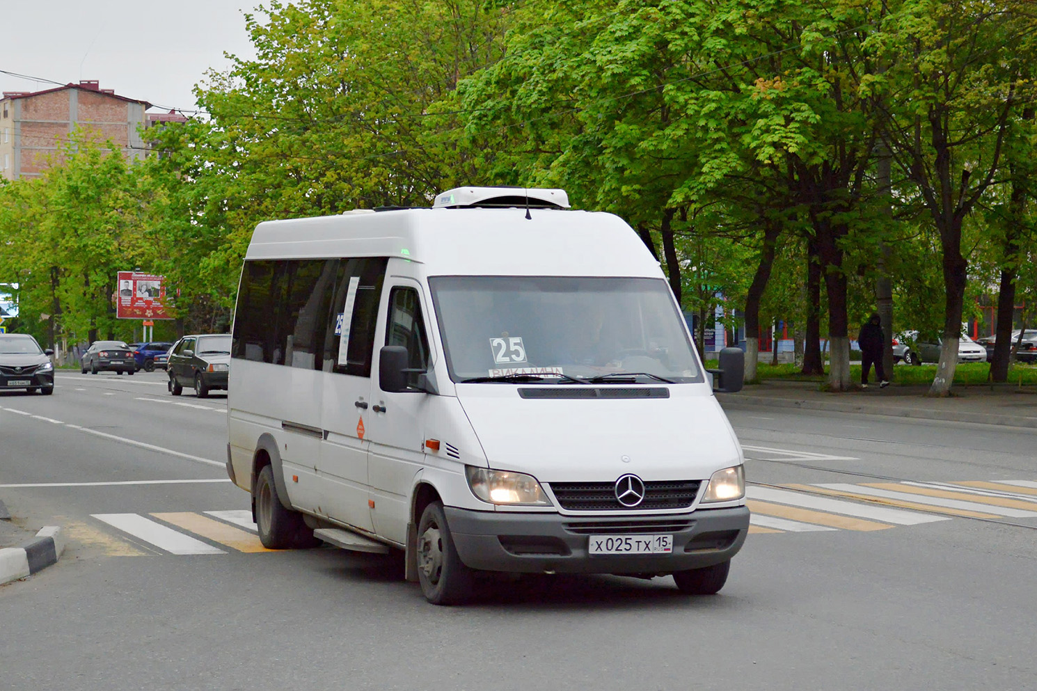 Северная Осетия, Луидор-223201 (MB Sprinter Classic) № Х 025 ТХ 15