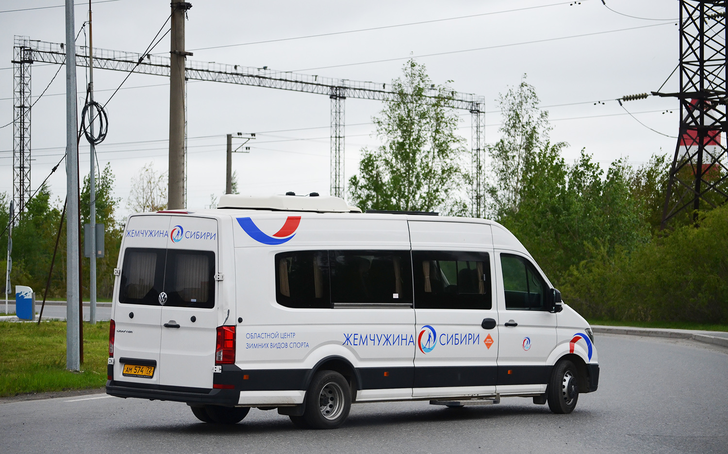 Тюменская область, Луидор-223902 (Volkswagen Crafter) № АМ 574 72