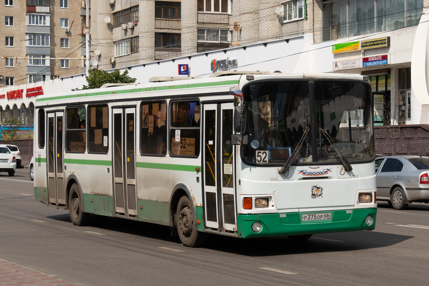 Тамбовская область, ЛиАЗ-5256.36 № Р 375 ОР 68 Тамбовская область, ЛиАЗ-5256.36 № Р 375 ОР 68