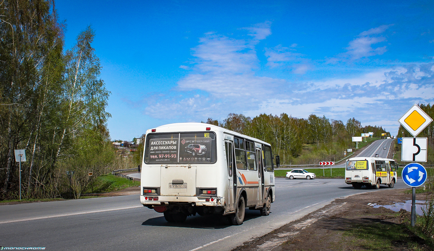 Томская область, ПАЗ-32054 № Е 916 ТС 70